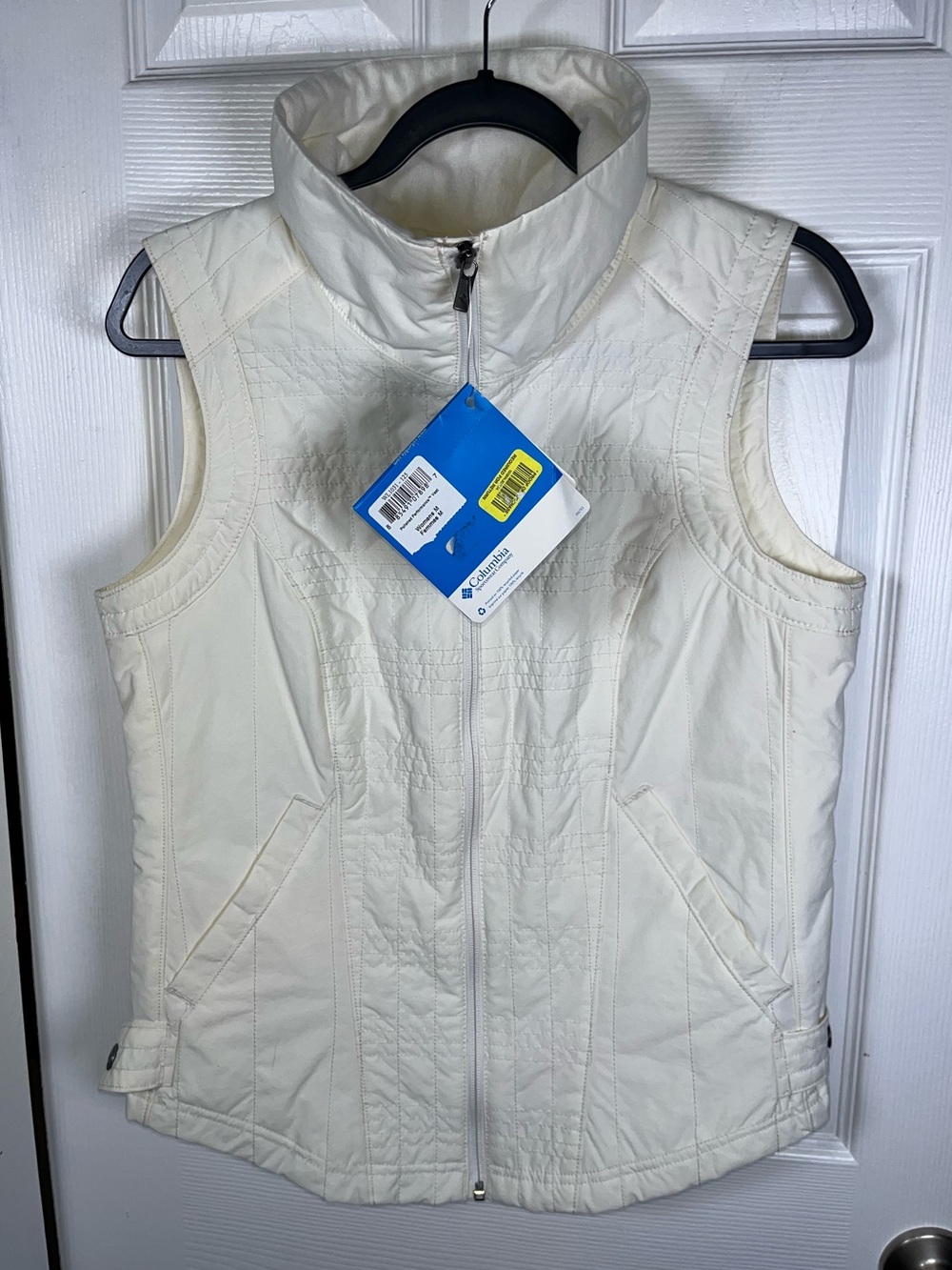 Columbia Women’s Medium M Omni Shield Advanced Repellency Vest Full Zip Pockets
